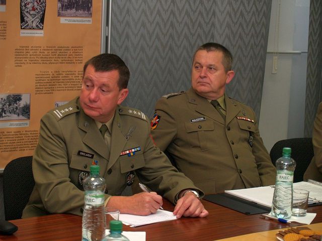 Zástupci vojenských vysokých škol z Polska
