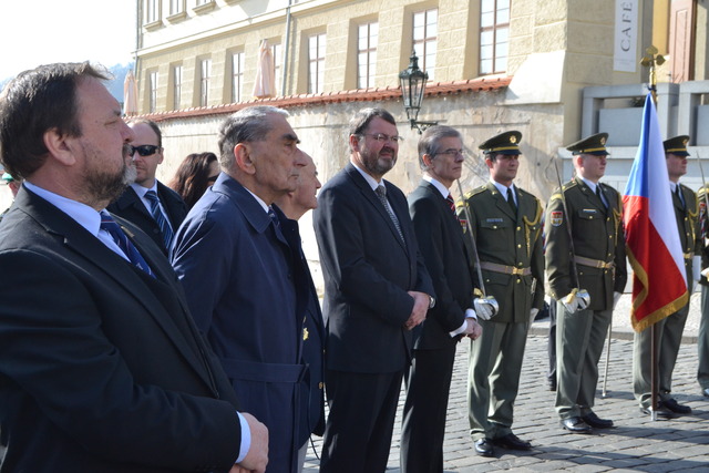 Na Hradčanském náměstí se vzpomínalo na smutné události 15. března 1939