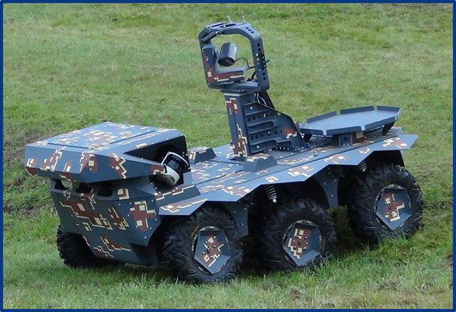 Předchůdce robot Taros 6×6 Furbo