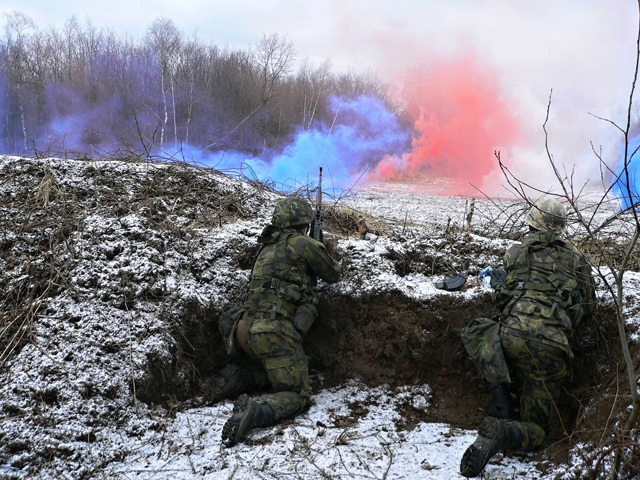 Nácvik bojového poplachu