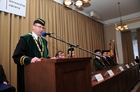 Projev rektora-velitele brigádního generála Bohuslava Přikryla