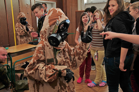 Laser místo puku. POKOS zavítal do Brna
