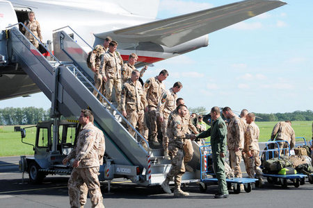 Návrat 5. jednotky Armády ČR PRT ISAF z Afghánistánu (3)