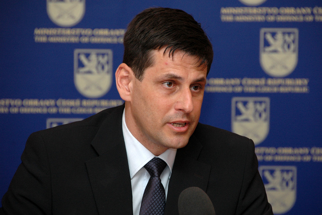 Náměstek ministra obrany Michael Hrbata