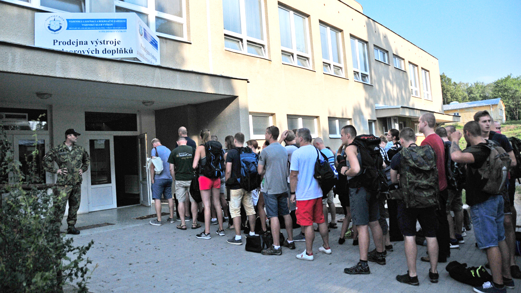 Budoucí studenti Univerzity obrany zahájili základní přípravu ve Vyškově