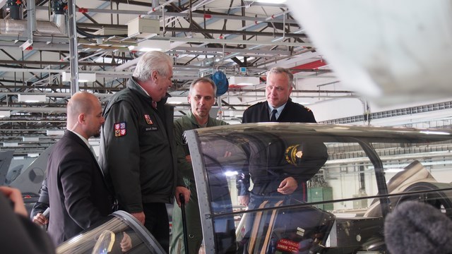 Návštěva prezidenta v Čáslavi