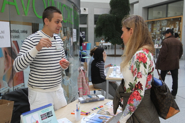   Ukázka dentální hygieny