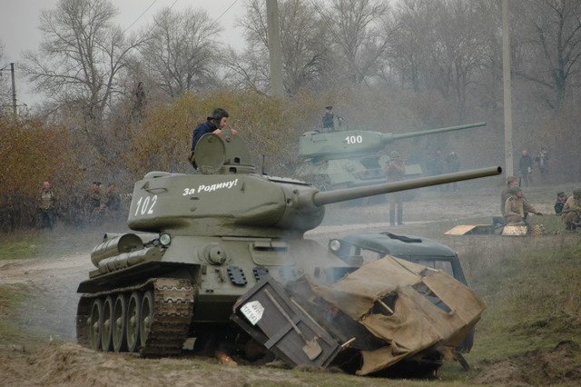 Tanky i po sedmdesáti letech ukázaly, co dovedou