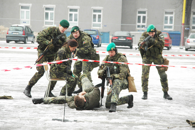 Vystoupení skupiny COMMANDOS