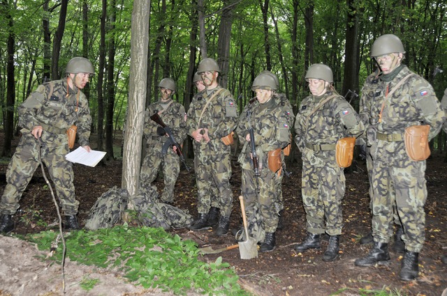 Praktický vojenský výcvik studentů ve VVP 