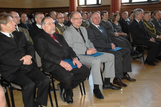 Účastníci slavnostního shromáždění Dne učitelů