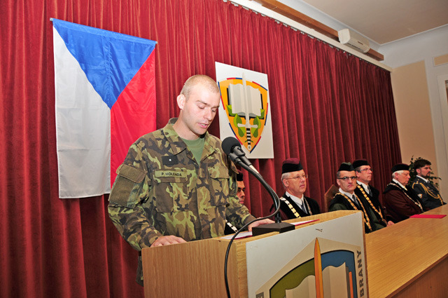 Předčítání imatrikulačního slibu