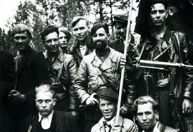 Příslušníci partyzánské brigády Jana Žižky