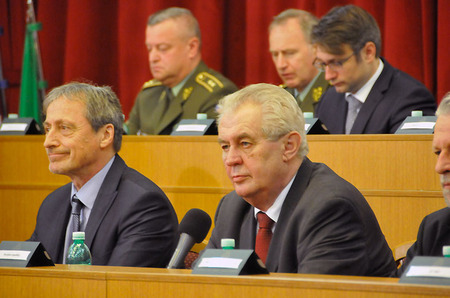 Hosty velitelského shromáždění byli prezident a vrchní velitel Ozbrojených sil ČR Miloš Zeman a ministr obrany Martin Stropnický