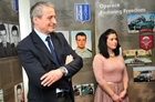 Ministr Martin Stropnický se spoluautorkou výstavy Terezou Mrkvičkovou