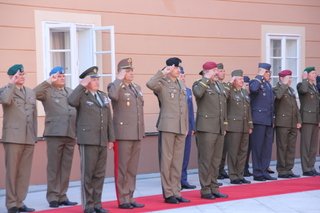  Zahajovací ceremonie jednání náčelníků generálních štábů Visegrádské čtyřky