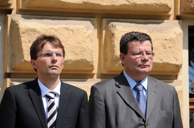 Ľubomír Galko a Alexandr Vondra