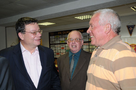 Ministr Vondra s Ivo Viktorem