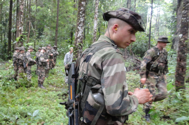 Účastníci kurzu přežití ve Francouzské Guyaně (3)