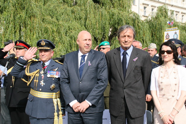 Mezi čestnými hosty byl i ministr obrany ČR Martin Stropnický