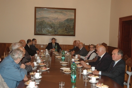 Vedení Univerzity obrany s představiteli partnerských občanských sdružení