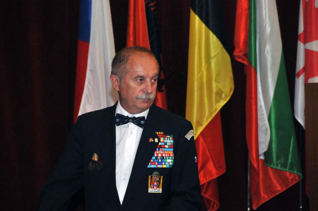 Jaromír Mareček zastupoval na sjezdu představitele Československé obce legionářské