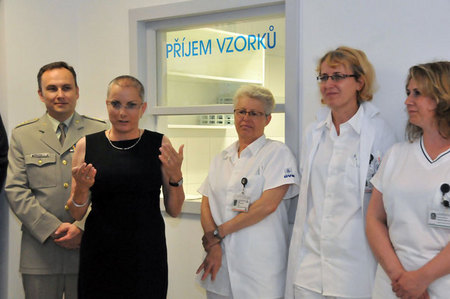 Náplň nového pracoviště ÚVN představila hostům primářka Martina Čurdová