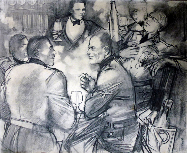 Obrazy Zdenky Landové zaujmou návštěvníky i hrou světel a stínů