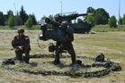 Ochranu Temelínu zajišťoval 25. protiletadlový raketový pluk ze Strakonic se svou technikou