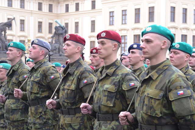 Noví vojáci Armády ČR