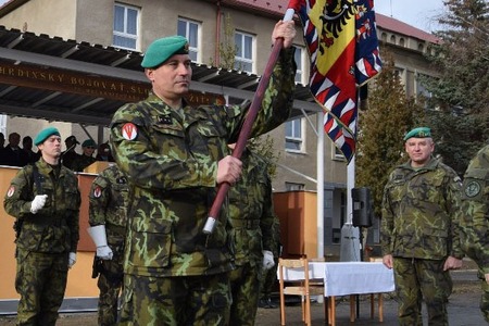 7. mechanizovaná brigáda má nového velitele, stal se jím plukovník Pavel Lipka
