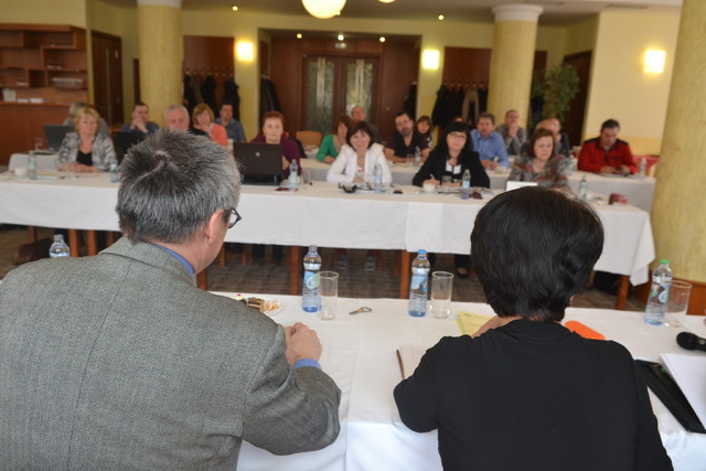 Ministr obrany Martin Stropnický na setkání se zástupci ČMOSA