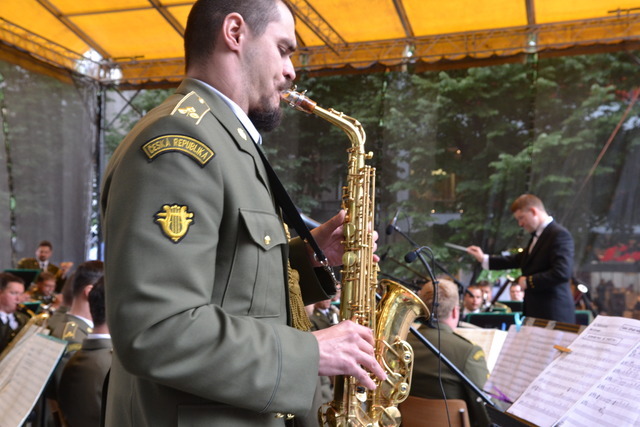 Z koncertu k Mezinárodními dni rodiny na Václavském náměstí v roce 2014