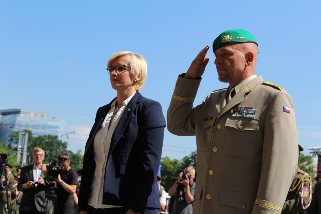 Zástupci resortu obrany uctili památku generála Heliodora Píky