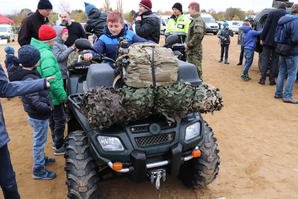 Terénní čtyřkolka speciálních sil Armády ČR