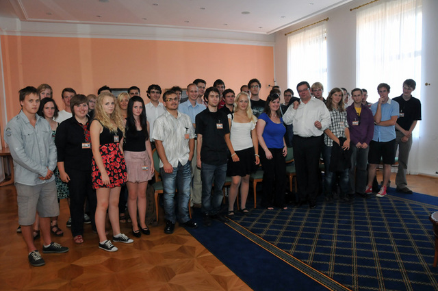 Účastníci setkání na Ministerstvu obrany ČR - Praha 25. srpna 2011