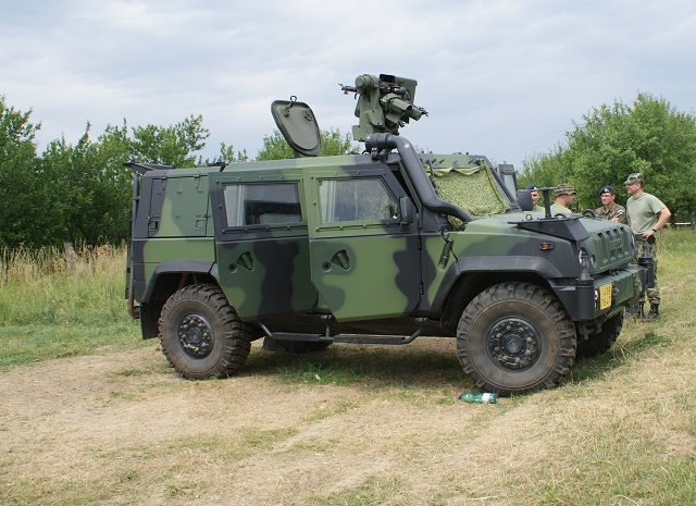 Iveco s průzkumným a pozorovacím systémem