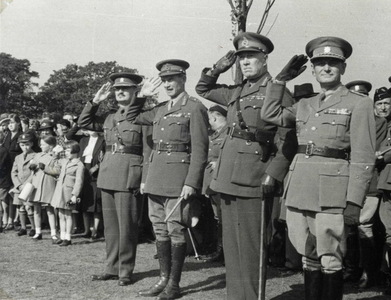 U čs. vojáků v táboře v Cholmondeley (1940)