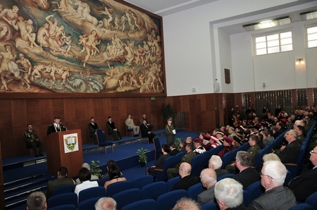 Inaugurační projev rektora-velitele UO brigádního generála Bohuslava Přikryla