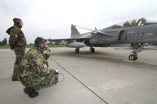  Předletová příprava JAS-39C