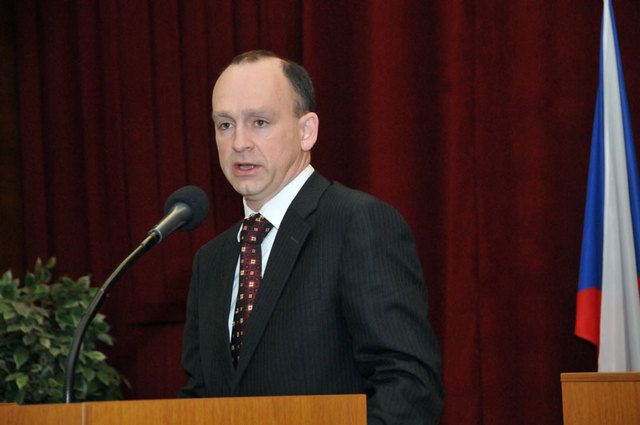 Účastníky jednání pozdravil generální sekretář Ministerstva obrany ČR Jan Vylita