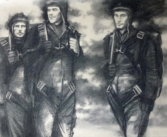 Obrazy Zdenky Landové zaujmou návštěvníky i hrou světel a stínů