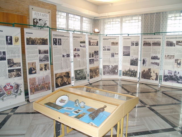 Výstava T. G. Masaryk a armáda na Univerzitě obrany