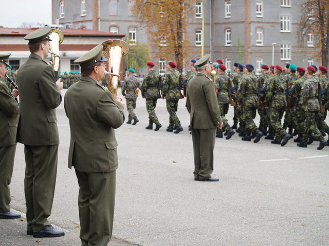 Komplexní společný nácvik na slavnostní přísahu 