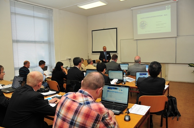 Marek Dalkowski během prezentace