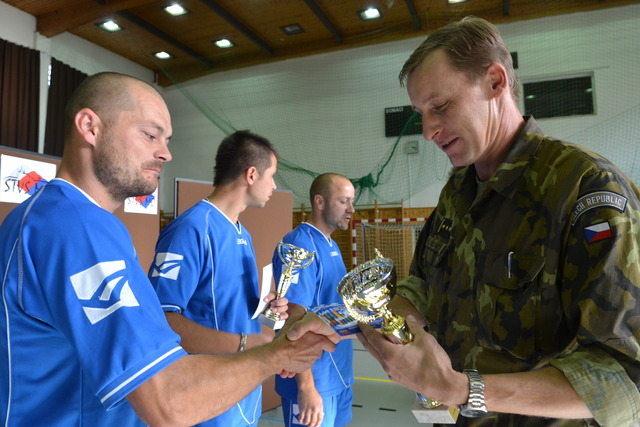 Na třetím místě se umístili vojáci 15. ženijního pluku Bechyně