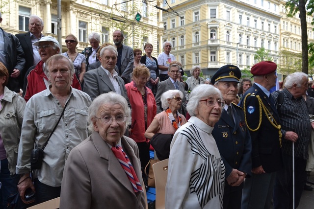 Pamětníci a hosté vzpomněli na padlé v boji o rozhlas