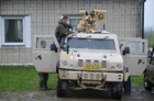 Příprava na měření u vozidla Iveco LOV