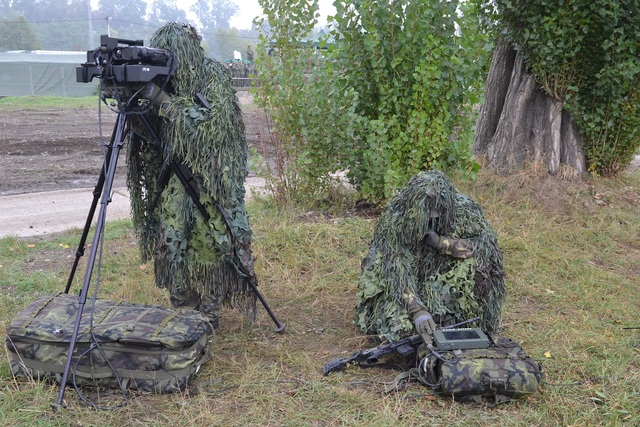 Vzdušný prostor monitorovali vojáci z 25. protiletadlového pluku ze Strakonic