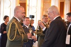 Prezident blahopřeje generálporučíkovi Jiřímu Balounovi